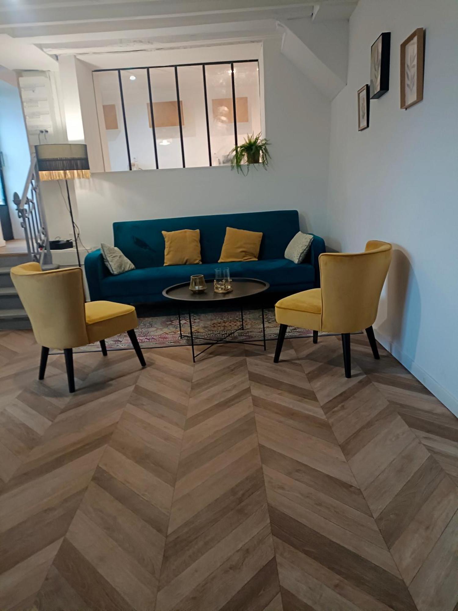 La Maison De Juliette Maison Entiere Avec Garage Et Terrain Conde-sur-Sarthe ภายนอก รูปภาพ